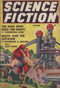 Book Cover: Science Fiction Magazine