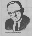 Illustration of Governor Tawes