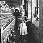 Lewis Hine photograph of child laborer