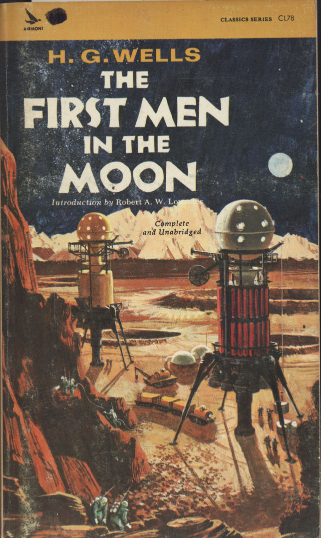 hg wells journey to the moon