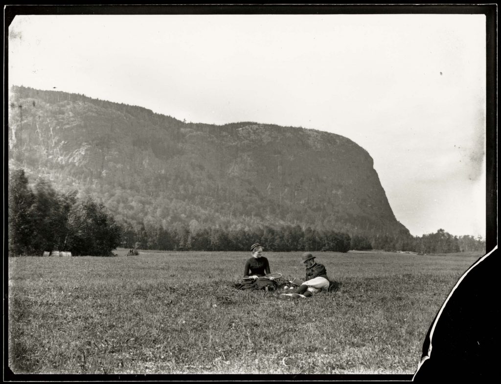 Mt. Kineo From Rear of Hotel, August 1885, No.81