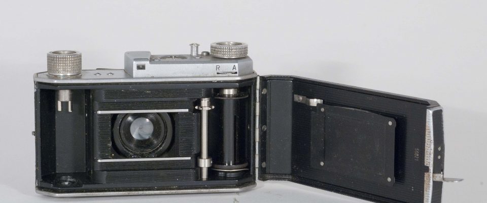 Kodak Retina I Type 010, 1945-1949. Open back.