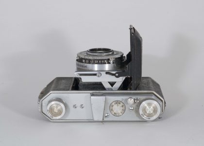 Kodak Retina I Type 010, 1945-1949. Open, top view.