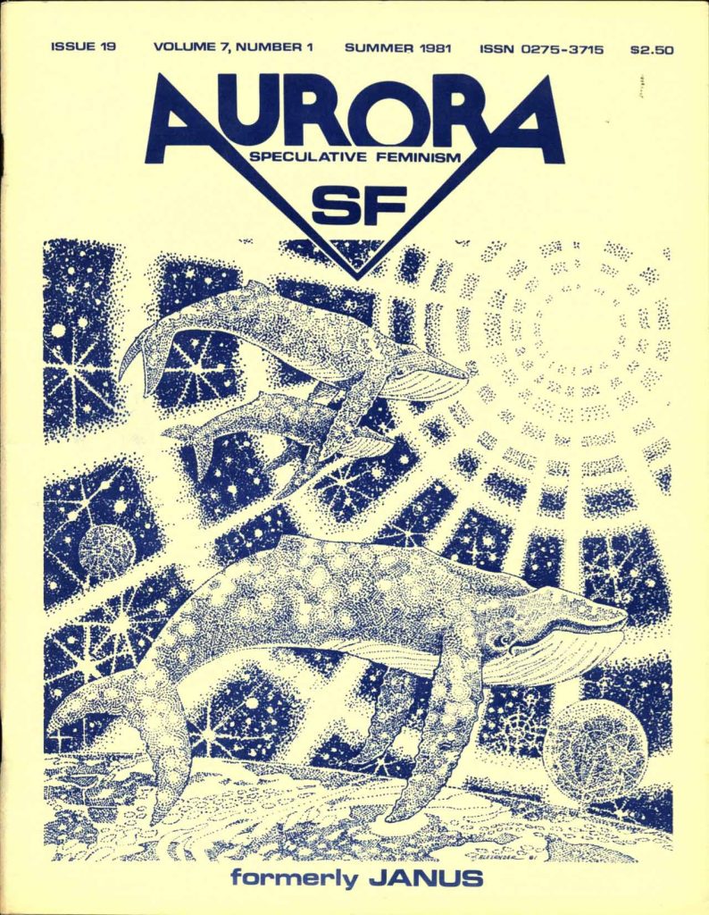 Front cover of Issue 19 of Aurora, 1981.