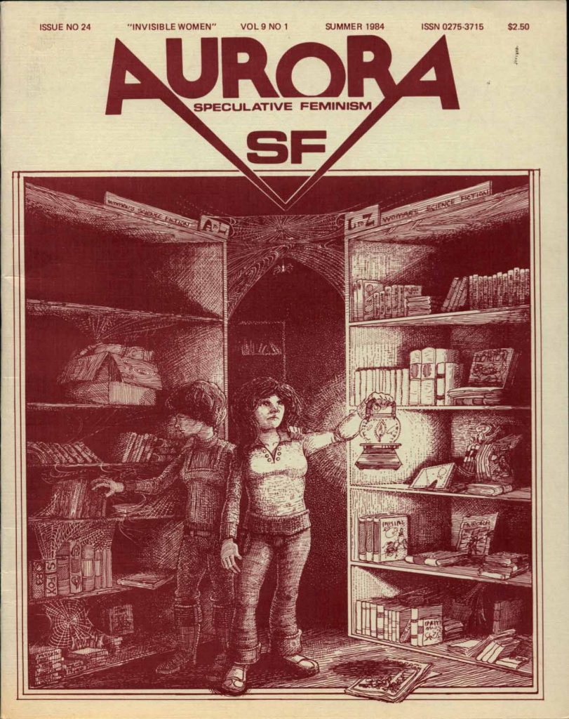 Front cover of Issue 24 of Aurora, 1985.