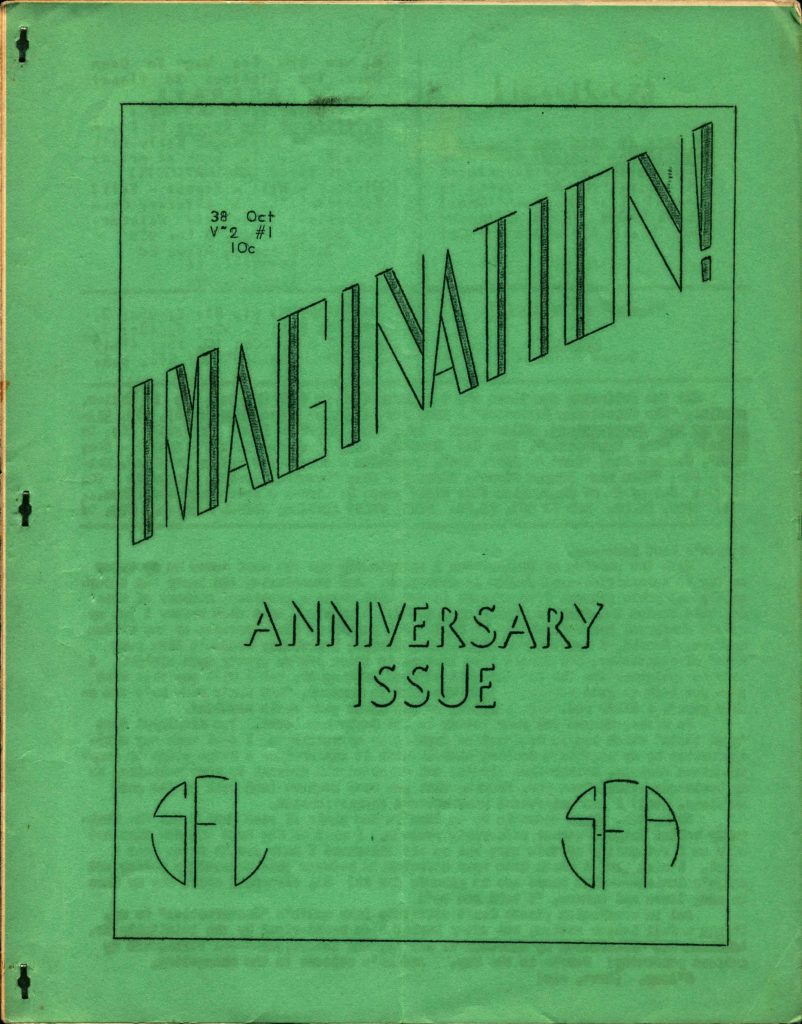 Imagination, October 1938.