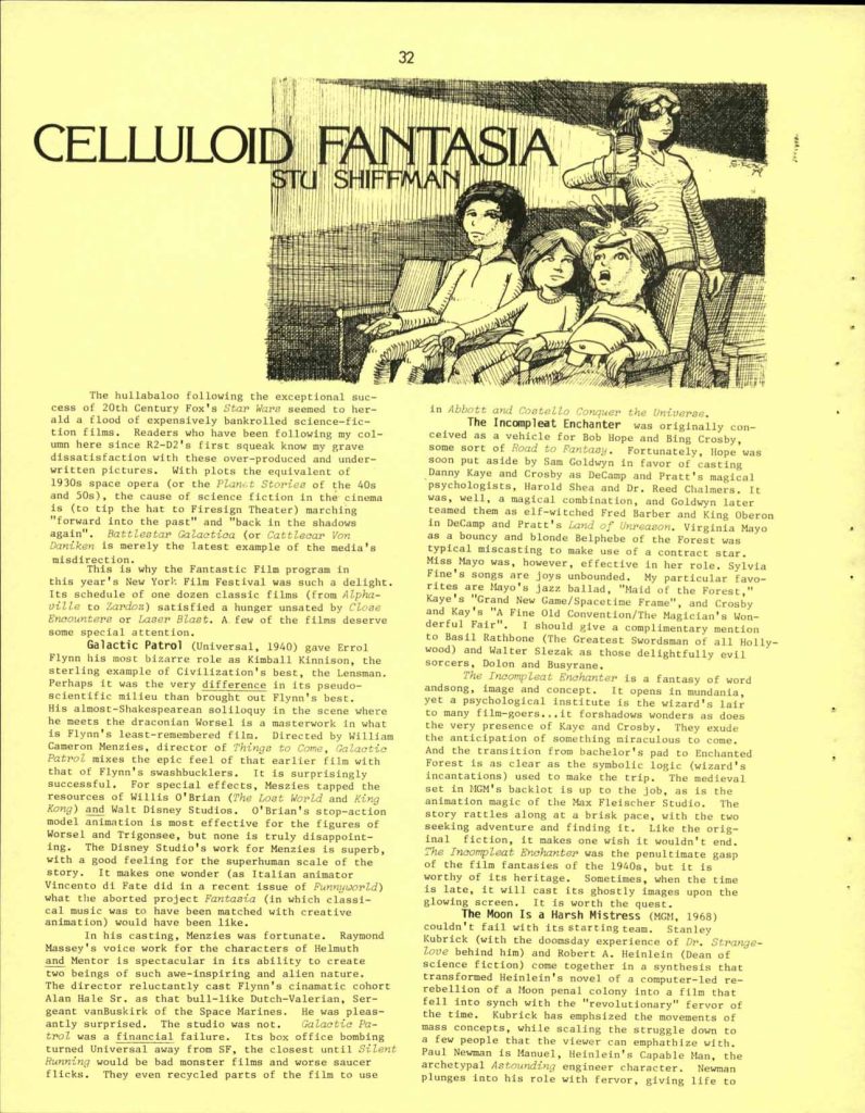 Film Review in Issue 16 of Janus, 1979.