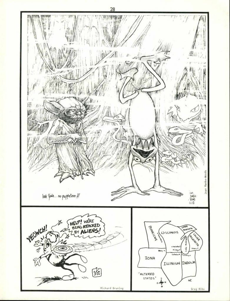 Comic in Issue 20 of Aurora