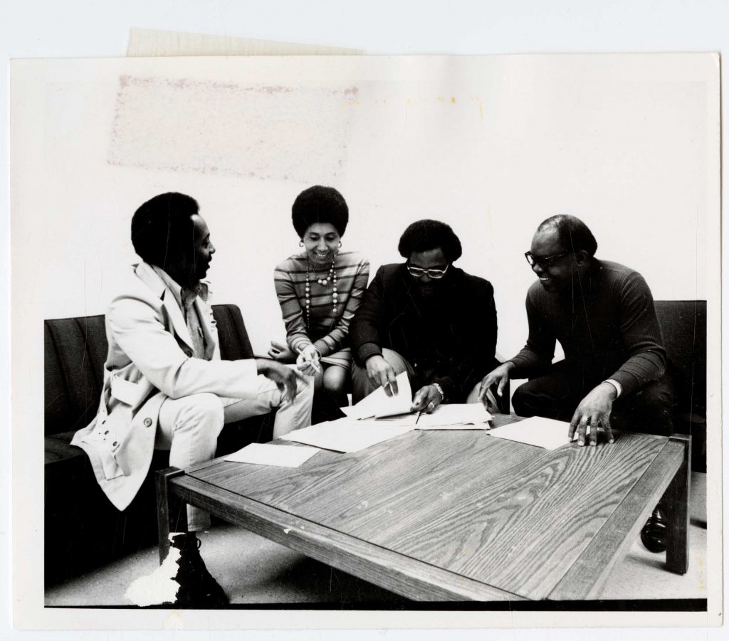 Unidentified Africana Studies faculty and staff