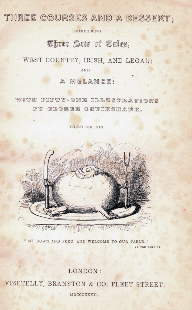 A potato has arms and legs and is carrying a fork and knife