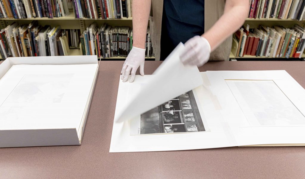 Proper handling of a photograph