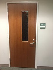 Door of Lactation Room
